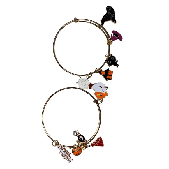 Halloween Charm Bracelets Set of 2 🎃👻 - Picture 2 of 3